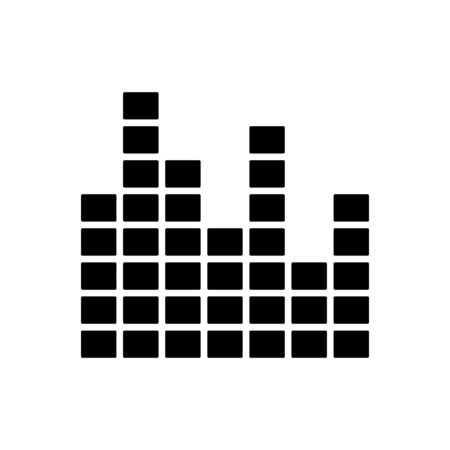Equalizer and backgroundのイラスト素材