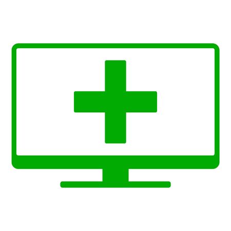 Plus and screenのイラスト素材