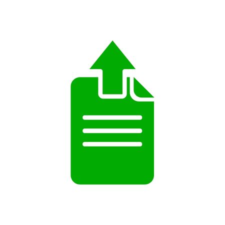 Document upload and backgroundのイラスト素材