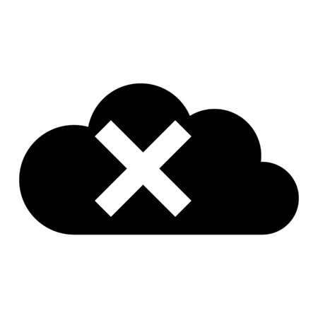 Crossing and cloudのイラスト素材