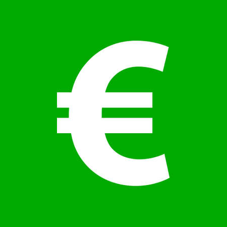 Euro and backgroundのイラスト素材