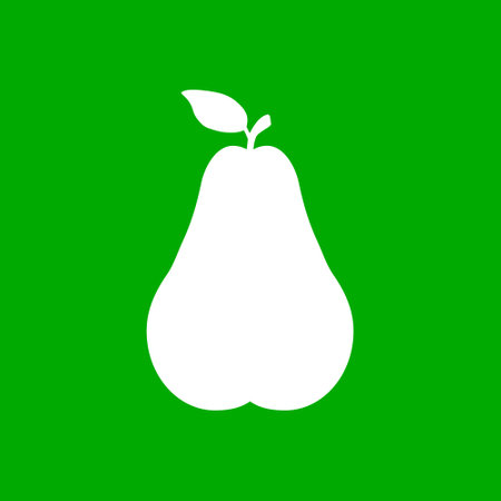 Pear and backgroundのイラスト素材