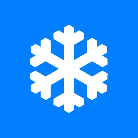 Snow flake and backgroundのイラスト素材