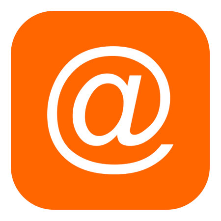 E-mail symbol and app iconのイラスト素材