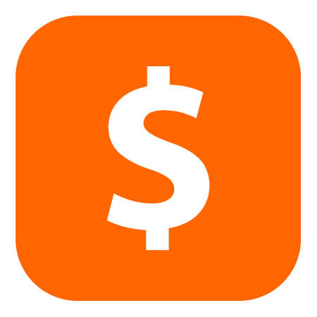 Dollar and app iconのイラスト素材