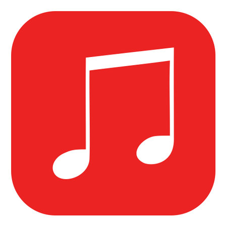 Music note and app iconのイラスト素材