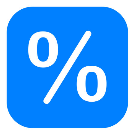 Percent and app iconのイラスト素材