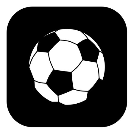 Soccer ball and app iconのイラスト素材