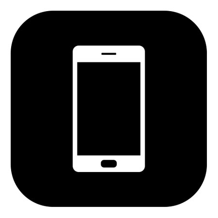 Smartphone and app iconのイラスト素材