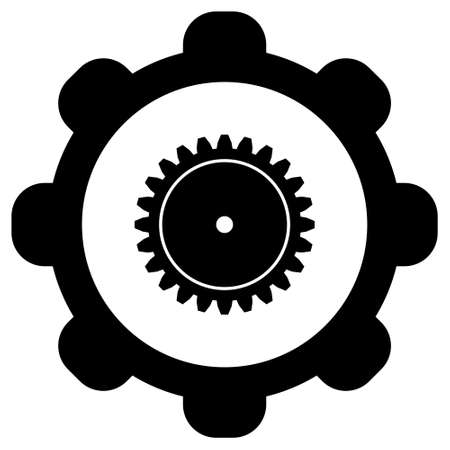 Gear and wheelのイラスト素材