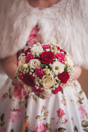 bridal bouquetの写真素材