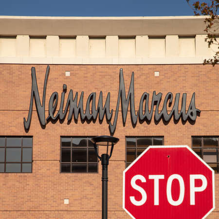 USA, 26th Apr 2020, Neiman Marcus Reportedly Considers Filing for Bankruptcy After Closing Stores Due to Corona Virus Pandemicのeditorial素材