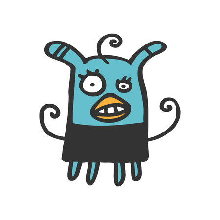 Monster. Vector illustration.のイラスト素材