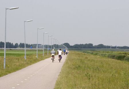 bicycle wayの写真素材