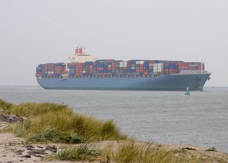 containershipの写真素材