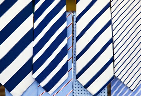 tie on the marketの写真素材