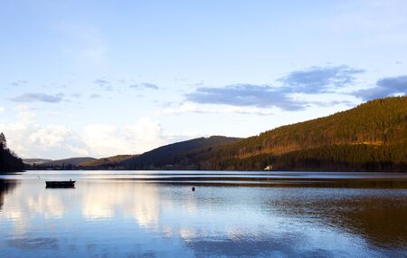 Titisee at Lake Titisee,Black in Forest,Germanyの写真素材