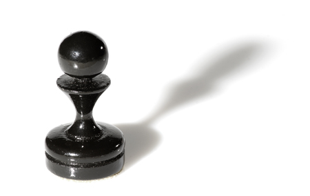 Chess piece isolated on whiteの写真素材