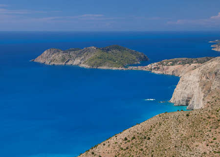 Porto Katsiki beach at Lefkada island in Greece