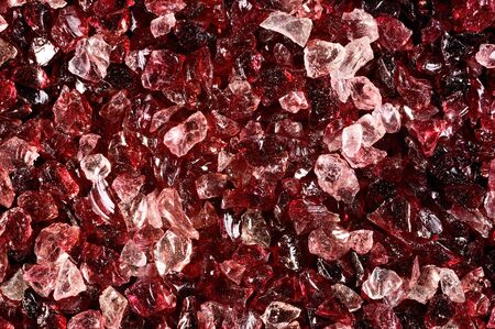 Close-up photo of small colorful mineral grainの写真素材