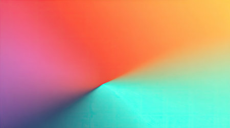 Multi-colored gradient design with smooth transitions of color, resembling a blended spectrum of hues and tones. The colors flow seamlessly creating a vibrant, abstract backdrop.の素材