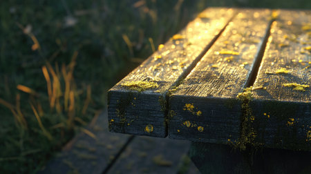 Render a close-up of the intricate texture of a weathered wood block, illustrating the passage of time and beauty --chaos 30 --ar 16:9 --v 6.1 Job ID: 45ed03ea-ddd2-4b72-82e6-f75a2dbf2565の素材