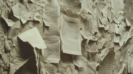 Picture a detailed, crumpled declaration of independence, hinting at revolution and the birth of freedom, strikingly displayed --chaos 30 --ar 16:9 --v 6.1 Job ID: d0cfc58d-a6fe-47cc-99b5-3f8f384f0b8dの素材