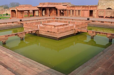 Fatehpur Sikri - ancient city near Agra, India, Uttar Pradesh のeditorial素材