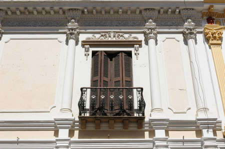 The capital city of Bolivia - Sucre (white city) has a rich colonial heritage, evident in its...