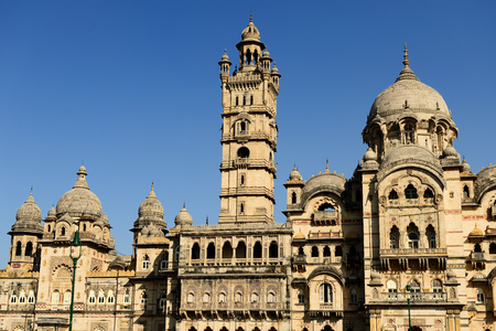 Typical example of richly decorated Indian architectureのeditorial素材