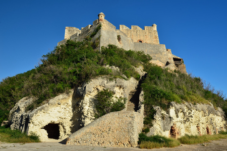 Cuba, Castle San Pedro de la Roca del Morro, Santiago de Cubaのeditorial素材