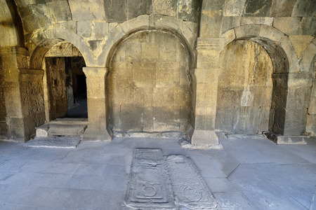 SISIJAN, ARMENIA - 29 AUGUST 2018: Vorotnavank monastery near Sisian cityのeditorial素材