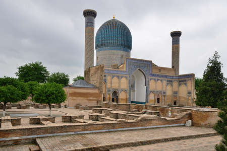 Gur-e Amir Tomb of the King, Tombs of Tamerlaneのeditorial素材