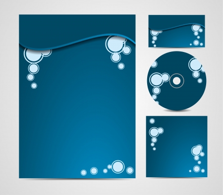 corporate identity collectionのイラスト素材