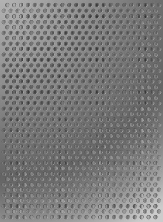 abstract metal background texture with dotsのイラスト素材