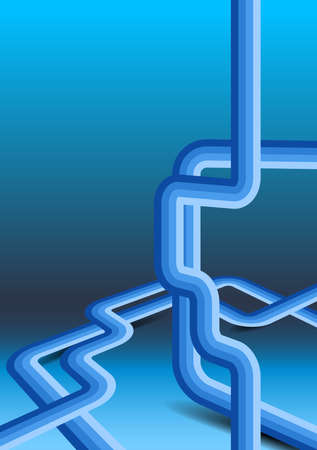 abstract blue retro background のイラスト素材