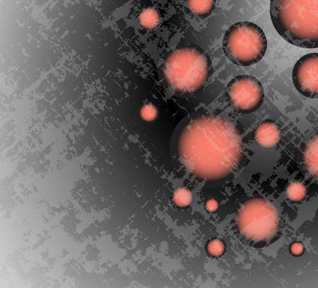 abstract metal background with purple circlesのイラスト素材