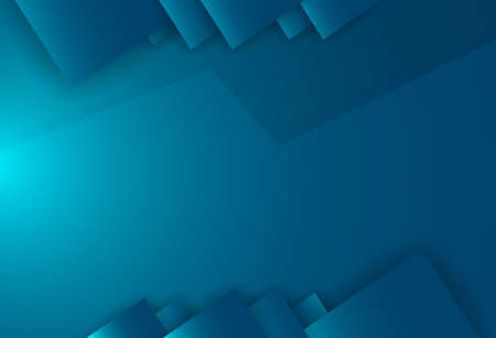 abstract blue background with triangles and lightのイラスト素材