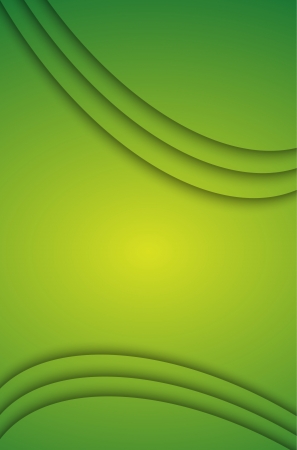 abstract green vertical background with shadows and linesのイラスト素材