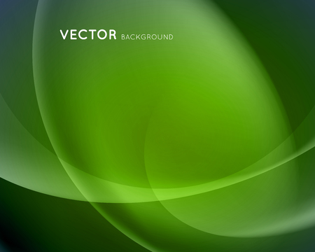 abstract green vector background with blending colors, blurred lines and gradientのイラスト素材