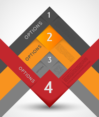 infographic template/design elementsのイラスト素材