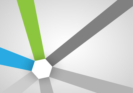 abstract background with hexagon and stripesのイラスト素材