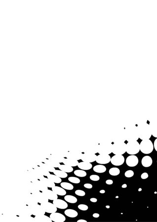 abstract background with halftone effectのイラスト素材