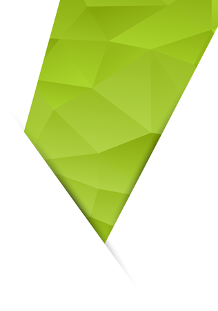 abstract polygon crystal background with white space and shadow effectのイラスト素材