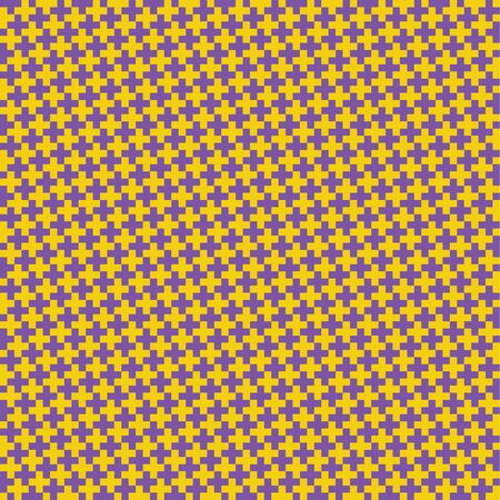Seamless pattern with crosses. Vector abstract background