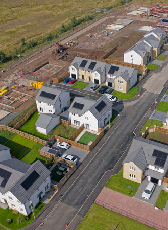 New housing development at Dargavel in Bishopton