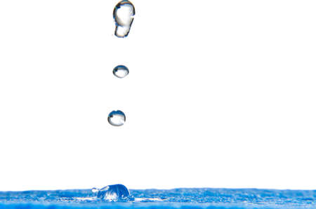 Blue Water Splash