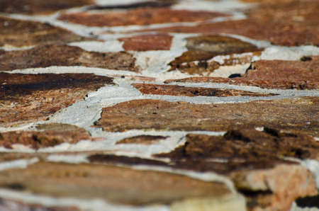 Surface of Brick and Mortar Wall