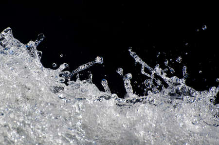 Nature Abstract - Refreshing Water Splashの写真素材