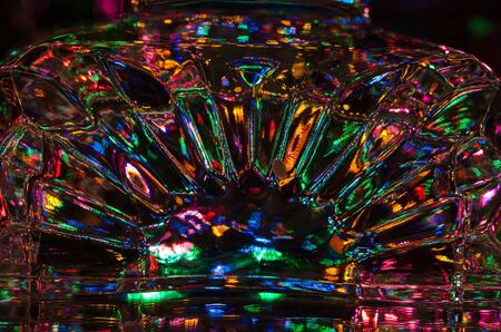 Abstract: Fantasy Background of Bright and Colorful Lightの写真素材
